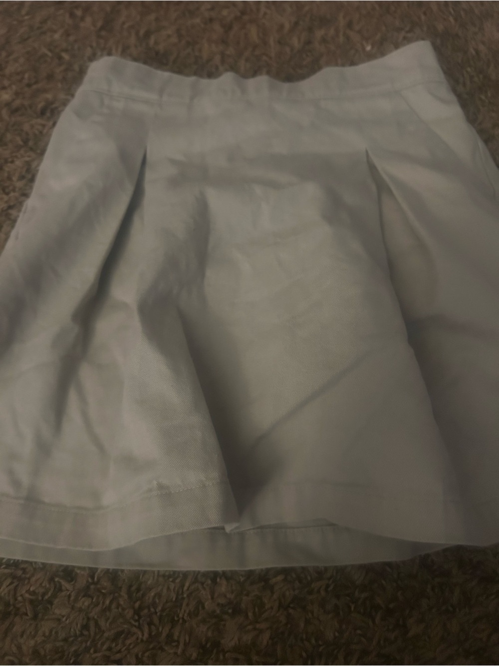 Cream/ Khaki Uniform Skirt